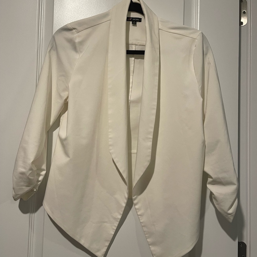 White blazer